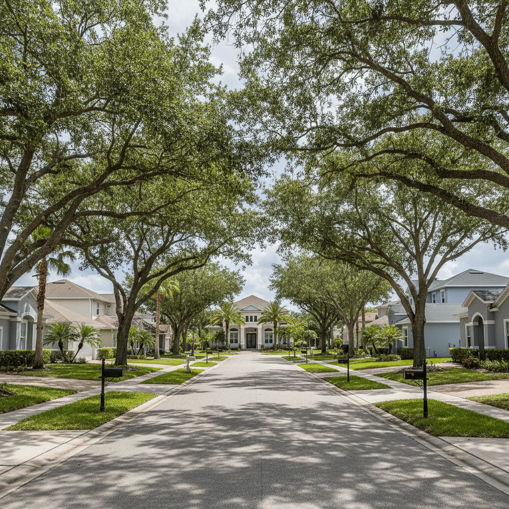 Brandon suburban area