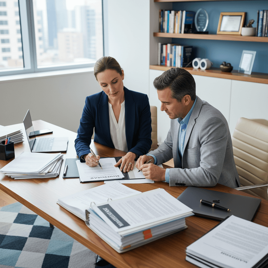 Finalize financing
