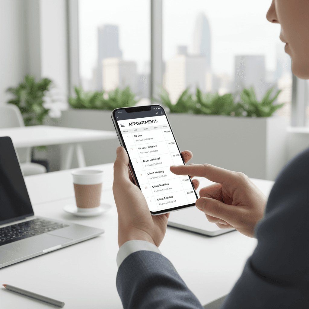 Easy booking and scheduling